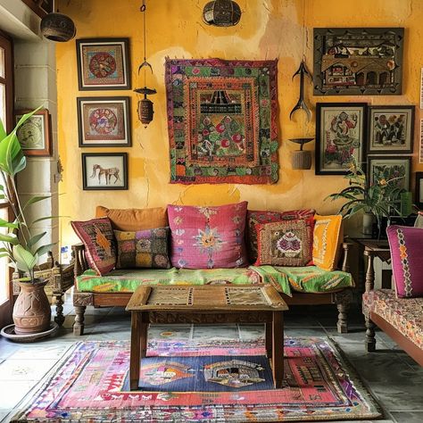 ✨ Elevate your home decor with authentic Indian handicrafts! 🏠✨ Let's add a touch of tradition to your space. 💫 #HandmadeWithLove #MakeHomeBeautiful 💫 https://www.shopinroom.com/indian-handicrafts-ideas-for-home-decor-online/ South Asian Inspired Home Decor, Indian Decor Living Room, Indian Home Decor Living Room, Traditional Indian Houses, Indian Style Living Room, Handicrafts Ideas, Indian Houses, India Home Decor, Indian Handicrafts