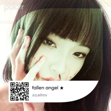 Fallen Angel Polarr Code, Fallen Angel Filter, Angel Filter, Story Filters, Polar Codes, Icy Girl, Filters For Pictures, Instagram Story Filters, Polar Code