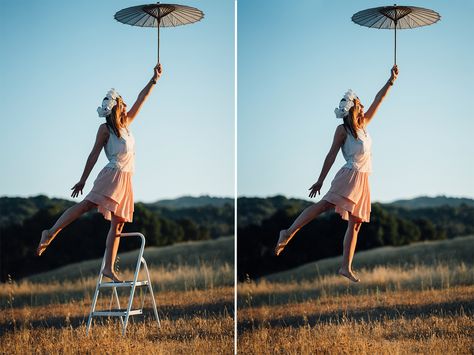 'Levitation' photos are a fun, and not overly complicated style of photography. But if you really want to create believable levitation shots, there are som Photography 101, Trucage Photo, Animation Photo, Levitation Photography, Photoshop Fail, Photographie Portrait Inspiration, Creative Photography Techniques, Foto Tips, Trik Fotografi