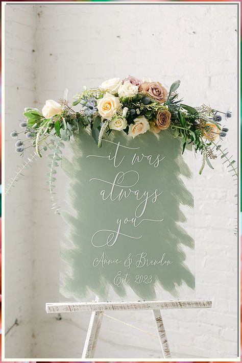 Welcome your guests with a touch of creativity and personality - shop Amazon now. Welcome Wedding Sign Acrylic, Clear Wedding Signs, Plexiglass Wedding Sign, Painted Acrylic Wedding Signs, Welcome Sign Wedding Acrylic, Glass Wedding Sign, Welcome Sign With Flowers, Green Wedding Welcome Sign, Wedding Acrylic Signs