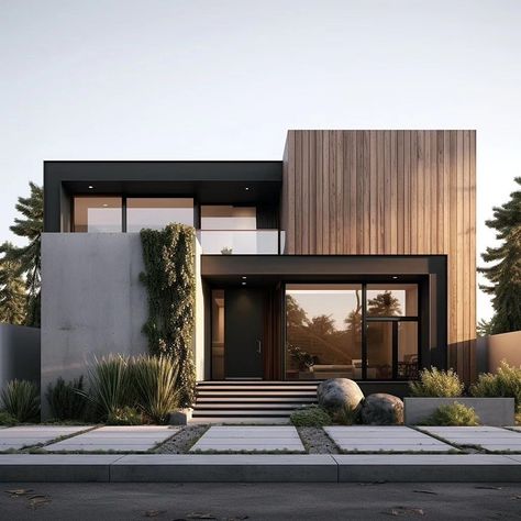 House Styles Exterior Fasad Design, Detail Arsitektur, Eksterior Modern, Home Styles Exterior, Contemporary House Exterior, تصميم للمنزل العصري, التصميم الخارجي للمنزل, Modern House Facades, Modern Exterior House Designs