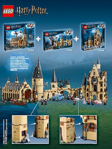 Combining LEGO Harry Potter sets & more! Kawaii, Lego Harry Potter Sets, Harry Potter Lines, Harry Potter Display, Harry Potter Lego, Classe Harry Potter, Harry Potter Castle, Harry Potter Lego Sets, Best Lego Sets