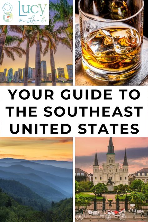 Southeast U.S. Travel Guide: I've got the top cities and national parks to visit, road trip itineraries, and more for this region! #travel #travelblog #blog #blogger #travelblogger #destination #trip #unitedstates #southeastunitedstates #southeastus #us #roadtrips Wanderlust Photography, Adventure Guide, Road Trip Adventure, Us Road Trip, Usa Travel Guide, States In America, Countries To Visit, Travel Spots, Road Trip Itinerary