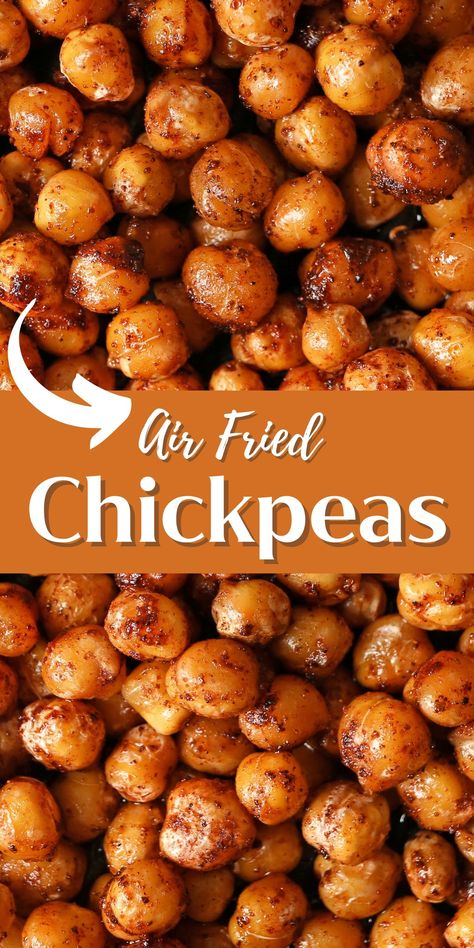 Essen, Air Fried Chickpeas Recipe, Air Fry Chick Pea Recipes, Airfryer Chickpea Recipes, Air Fry Chickpeas Recipe, Air Fried Chickpeas Weight Watchers, Air Fried Chickpea Recipes, Air Fried Chic Peas, Fried Chickpea Salad