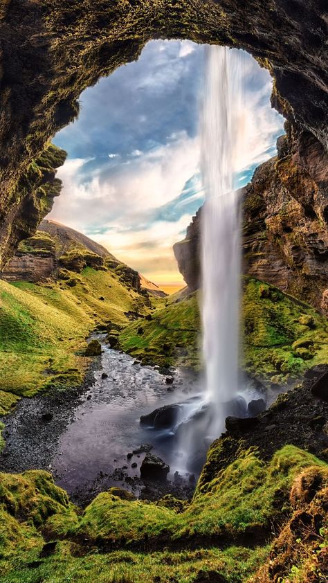 Iceland Photography Landscapes, Iceland Country, Iceland Travel Photography, Waterfalls In Iceland, Iceland Vacation, Iceland Travel Guide, Iceland Adventures, Iceland Landscape, Iceland Itinerary