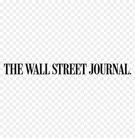 Journal Logo, White Png Transparent, Background Png Images, Wayne Family, White Png, Newspaper Article, The Wall Street Journal, Clear Background, 2024 Vision