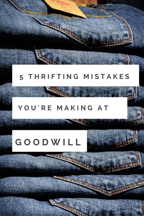 5 Thrifting Mistakes You’re Making at Goodwill Thrifted Looks, Thrifting Hacks, Thrift Flipping, Thrifting Quotes, Thrift Tips, Goodwill Diy, Thrift Shop Outfit, Goodwill Outfits, Reseller Tips