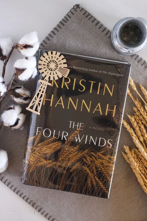 Book Club Food, The Four Winds, Book Club Questions, Book Club Parties, Book Club Meeting, Kristin Hannah, Grapes Of Wrath, Four Winds, Dust Bowl