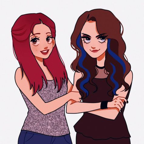 44.5 mil Me gusta, 346 comentarios - meg !! ♡ (@meg.ikarp) en Instagram: "jade & cat (the spinoff we DESERVED!)  aka girls who say hiiiii vs girls who say bruh 🙈💘 who was ur…" Croquis, Cat And Jade, Victorious Nickelodeon, Draw Cat, Icarly And Victorious, Victorious Cast, Jade West, Sam And Cat, Cat Valentine