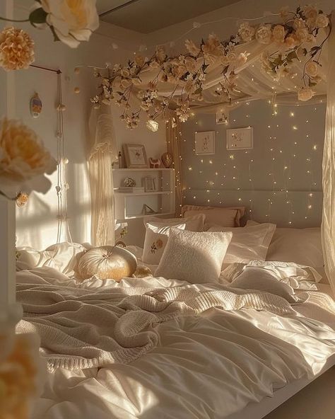 Main Character Bedroom Aesthetic, Room Ideas For Moms, Homey Bedrooms Cozy Living, Cute Cozy Room Ideas Bedrooms, Cozy Bedroom Luxury, Soft Aesthetic Rooms, Cozy Bedroom Teenage Girl, Cute And Cozy Bedroom Ideas, Aesthetic Bed Cozy