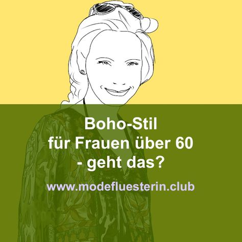 Ist der Boho-Stil für Frauen über 60 tragbar? Und wenn ja: wie? Die wichtigsten Tipps und ein Outfit-Beispiel zeigen, auf was Sie achten sollten. Hippie Mode, Boho Mode, Stil Boho, Bohemian Mode, Boho Stil, Hippie Outfits, Boho Look, Boho Casual, Boho Outfits