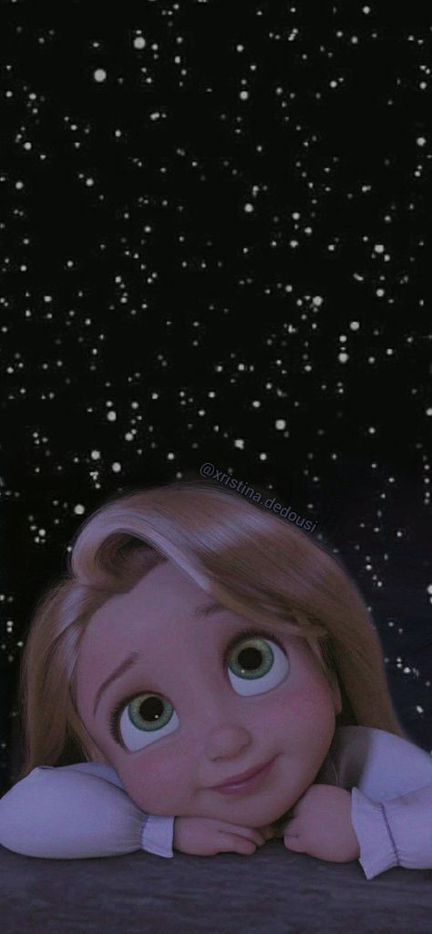 Young Rapunzel+Stars (from a star wars photo) Rapunzel Star, Disney Characters Mulan, Rapunzel Edits, Flynn Rider And Rapunzel, Disney Characters Pictures, Tangled Wallpaper, Tela Iphone, Rapunzel Disney, Punk Disney Princesses