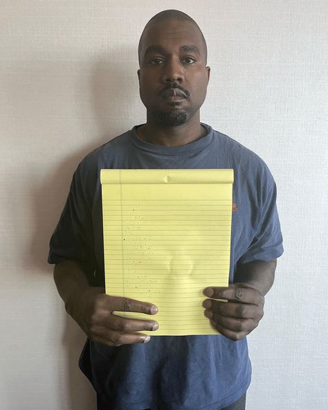 Kanye West Holding Notepad Template | Kanye West Holding Notepad | Know Your Meme Kanye West Holding Notepad, Kanye West Meme, Kenye West, Kanye Memes, Funny Kanye, Kanye West Funny, Kanye West Wallpaper, Kayne West, Rap Aesthetic