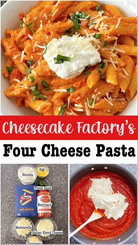 Essen, Healthy Dinner And Lunch Recipes, Easy Pasta Dishes With Few Ingredients, Easy Kids Dinner Ideas, Dinner Date Ideas At Home, Pasta In Oven, Cheesecake Factory Four Cheese Pasta, How To Reheat Pasta, Poverty Meal