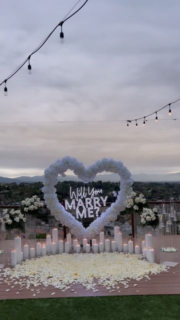 Luxury proposals | Los Angeles & Orange County📍| on Instagram: "Will you marry me? 🤍 . . . . #proposal #proposalgoals #proposalideas #proposalplanner #couplegoals #candle #candlelight" Candles For Proposal, Los Angeles, Will U Marry Me Proposals Romantic, Wedding Proposals At Home, Will U Marry Me Proposals, Will You Marry Me Ideas Proposals Signs, Will You Marry Me Decorations, Will You Marry Me Ideas, Will You Marry Me Ideas Proposals