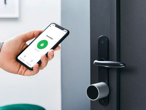 This Netatmo Smart Lock Uses NFC Keys Technology Gadgets, Iot Security, Smart Door Locks, Smart Door, Apple Homekit, Mens Gear, Smart Lock, Home Technology, Electronics Gadgets