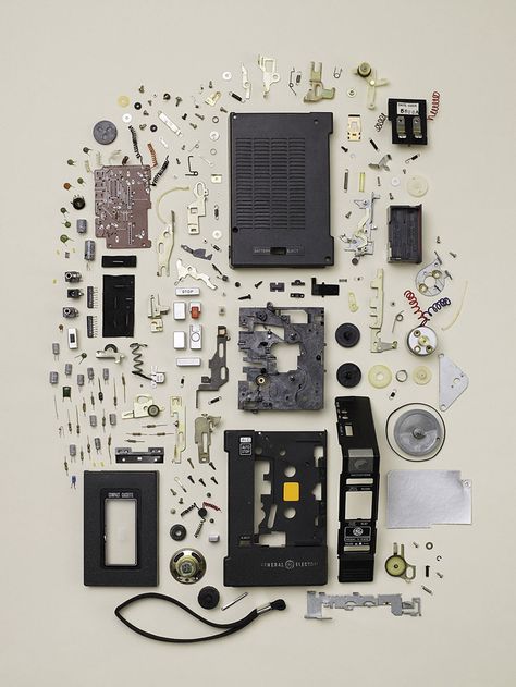 old recorder
image © todd mclellan Laydown Photography, Street Curb, Things Organized Neatly, Organized Chaos, Take Apart, Finger Painting, Abstract Portrait, Household Appliances, Circuit Board