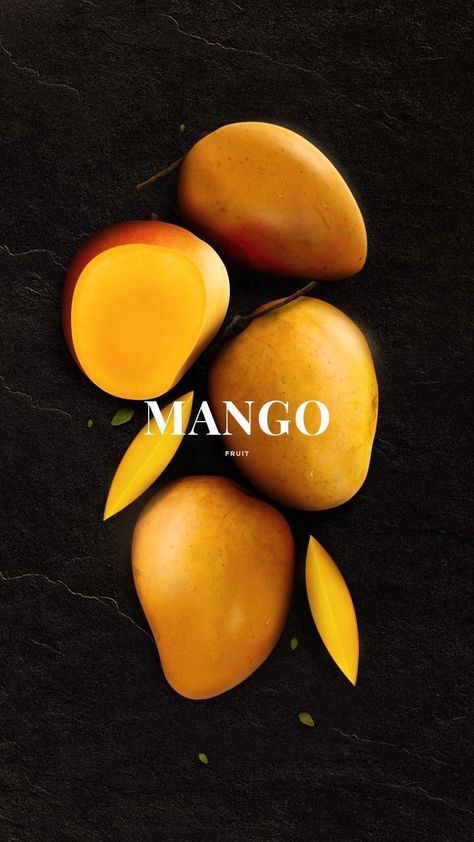 Food Styling, Mango Fruit, Fruit Photography, Fruit Design, Fruits And Veggies, Grafik Design, Food Photo, Graphic Design Inspiration, Food Design