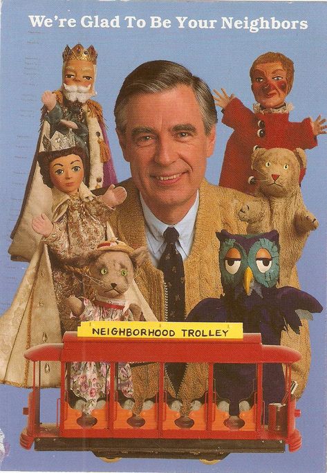 Mr Rogers Puppets, Therapist Aesthetic, Mr Rogers Neighborhood, Tom Hanks Movies, 51st Anniversary, Beautiful Day In The Neighborhood, Mister Rogers Neighborhood, Mister Rogers, Kids Feelings