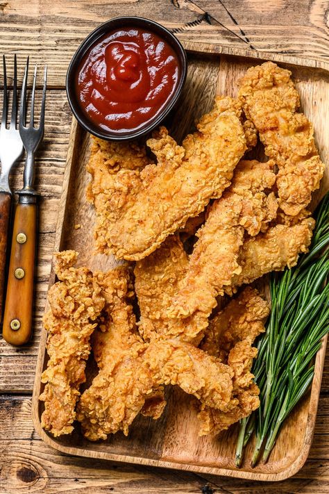 Pioneer Woman Baked Breaded Chicken Tenders is one of the best and easiest oven-baked chicken tenders recipes to make. These Crispy Oven Baked Chicken Tenders Crispy Chicken Cutlet Recipes, Baked Breaded Chicken Tenders, Chicken Tenders Panko, Baked Fried Chicken Tenders, Breaded Chicken Tenders Baked, Oven Crispy Chicken, Chicken Tenders Recipes, Chicken Tenders Oven, Oven Fried Chicken Tenders