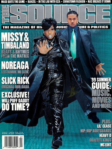 Missy Elliott on Twitter: "History📚📝🛸👽🚀MATRIX BEATS & RHYMES... #Herstory VA 2 up 2 Down✌🏾👇🏾👇🏾… " Haute Couture, The Source Magazine, Mc Eiht, Y2k Aesthetic Institute, Slick Rick, Source Magazine, Missy Elliot, Hip Hop Classics, Black Magazine