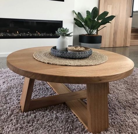 How to style a coffee table? The exquisite Nordic #roundcoffeetable is one of our most popular designs. Click here for some great ideas on styling https://www.lumberfurniture.com.au/crafting-styling-timeless-elegance-of-a-round-coffee-table/ Product info link https://www.lumberfurniture.com.au/product/nordic-round-coffee-table/ #interiordesign #interiordesigner #livingroom #coffeetable #coffee #interiordecorating #livingroomdecor #interiorstyling Round Coffee Table Decor, Nordic Coffee Table, Recycled Timber Furniture, Timber Vanity, Made Coffee Table, Timber Shelves, Coffee Table Base, Live Edge Dining Table, Timber Furniture