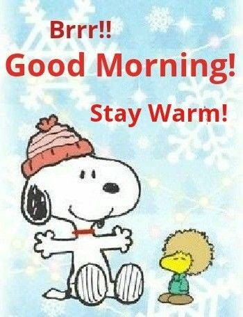 Stay Warm Quotes, Warm Quotes, Snoopy Und Woodstock, Good Morning Winter, Morning Hugs, Good Morning Hug, Morning Winter, Good Morning Snoopy, Peanut Gang