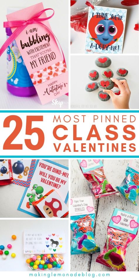 25 Creative Classroom Valentines Ideas for Kids | Making Lemonade Valentine For Kids School Classroom, Cheap Class Valentine Ideas, Valentines Day Gifts For Class For Kids, Valentine School Gifts For Kids, Diy Valentines For Toddlers To Give, Valentine’s Day Toddler Class Gifts, Valentine’s Day Cards For Preschoolers, Valentines Ideas For Baby Classroom, Valentine For Toddlers To Give