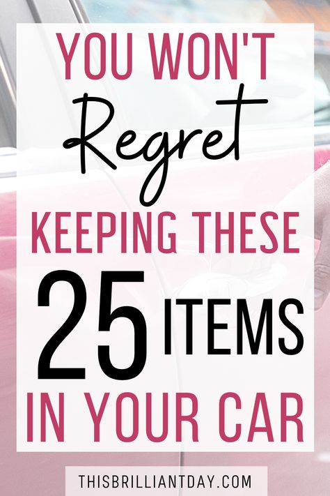 Things To Have In Your Car List, Things You Should Have In Your Car, What To Always Have In Your Car, Clean Car Checklist, Car Travel Necessities, How To Organize Your Car, List Of Things To Keep In Your Car, Things To Always Keep In Your Car, Items To Keep In Your Car