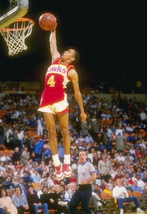 Image result for spud webb 80s Nba, Basketball App, Happy 57th Birthday, Basketball Pics, Pickup Basketball, Spud Webb, Nba Uniforms, James Worthy, Basketball History