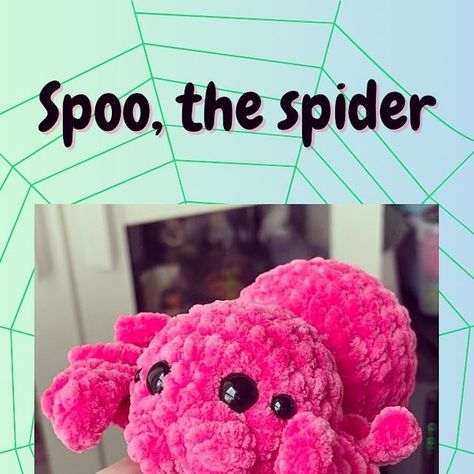 Munolu Shop on Instagram: "Halloween is almost here, and here is my no-sew spider pattern. I hope you enjoy making it. I also updated the pattern on my Ribblr and it has a process photos. And share your make! Thank you! #crochet #crochetpattern #crochetamigurumi #crochetspider #halloween #spooky #spookycute #cute #amigurumi #nosew #freepattern" Amigurumi Patterns, Crochet Lingo, Small Crochet Plush, Spider Sewing Pattern, Free Crochet Plushie Patterns, Crochet Plushie Patterns, Crochet Spider, Spider Pattern, Fall Market