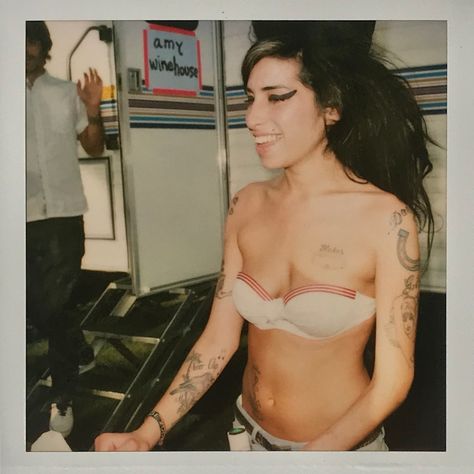 Never-Before-Seen Polaroids of Amy Winehouse, Paris Hilton, and Boots Riley Recall Coachella When It Was Actually Cool | Vogue Josh Meyers, Perry Farrell, Amy Winehouse Style, Paul Simonon, Jenny Lewis, Lily Allen, Coachella Festival, Amy Winehouse, The Clash