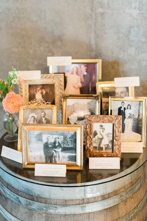 Family Wedding Decoration, Wedding Picture Frame Table, Photo Table For Wedding, Family Wedding Photo Table At Wedding, Displaying Parents Wedding Photos At Wedding, Vintage Wedding Photo Display, Framed Wedding Photos Of Family At Wedding Display, Photo Displays For Wedding, Photo Display Table Wedding