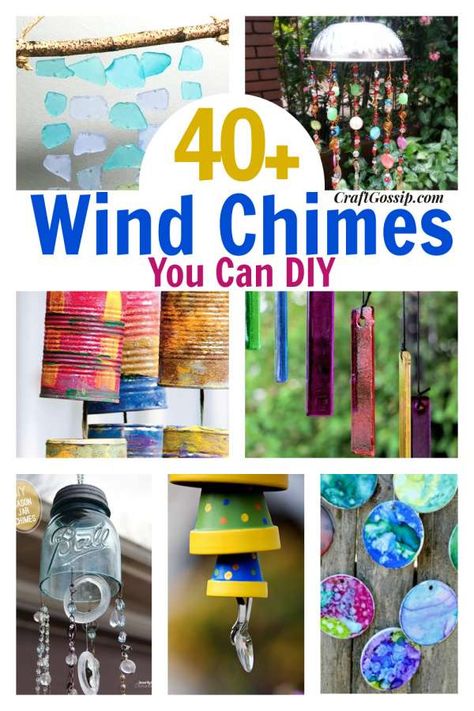 Windcharms Diy, Natal, Diy Recycled Wind Chimes, Flower Pot Wind Chime, How To Make A Windchime Diy, Diy Windchimes Ideas Unique, Diy Windchime Kids, Upcycle Wind Chimes, Diy Outdoor Crafts Garden Art