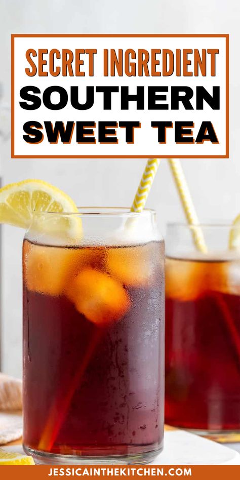 Homemade Icetea Recipe, Southern Style Sweet Tea, Healthy Sweet Tea, Keto Iced Tea Recipes, How To Make Iced Tea, Sweet Tea Recipe, Iced Tea Recipes Homemade, Sweet Tea Recipes, Tea Drink Recipes