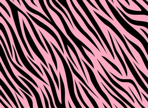 Vector zebra pink abstract seamless patt... | Premium Vector #Freepik #vector #animal-print #safari-pattern #animal-texture #leopard-pattern Black And Pink Zebra Print, Emo Patterns, Zebra Aesthetic, Zebra Stripes Pattern, Animal Texture, Repeating Background, Safari Pattern, Pink Zebra Print, Pink Animal Print
