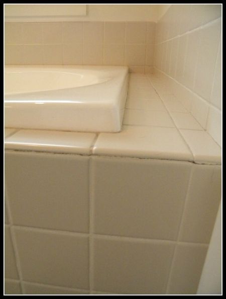 we updated our 90 s bathtub in one weekend with less than 200, bathroom ideas, diy, home decor, tiling, It had almond colored 90s tile Tile Around Bathtub, Tile Around Tub, Bathtub Tile Surround, Porch Vibes, Tub Surround Ideas, Bathtub Makeover, Restroom Remodel, Tile Tub Surround, Bathtub Surround