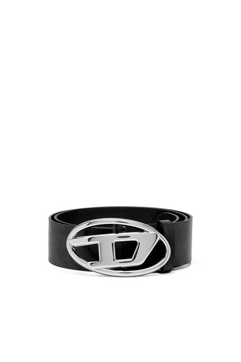 B-1DR W, Black Logo D, D Logo, Diesel Store, Customer Service Gifts, Show Collection, Belt Shop, Fashion Show Collection, Vegetable Tanned Leather, Belt Size