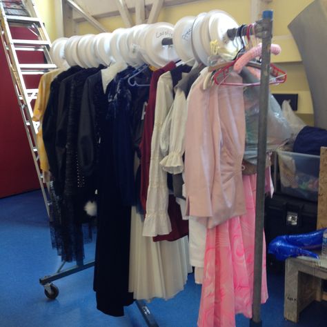 8 Quick Tips for Organizing Costumes Backstage, For Community & School Productions Theatre Classroom, Technical Theatre, Drama Education, Teaching Theatre, Theatre Education, School Costume, Community School, Youth Theatre, Tips For Organizing