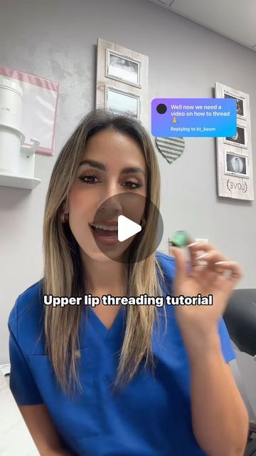 Natalie Avni on Instagram: "We can remove hair and still love and appreciate our body. Body positivity is about accepting and loving yourself, hair or no hair and I love that I got to do this for her 🥹💖 #threadingtutorial #threading #beautyhacks #beautytutorial" Face Threading Facial Hair, How To Thread Your Face, How To Do Threading, Threading Facial Hair, Natural Hair Removal Remedies, Face Threading, Lip Hair Removal, Hair Threading, Face Health