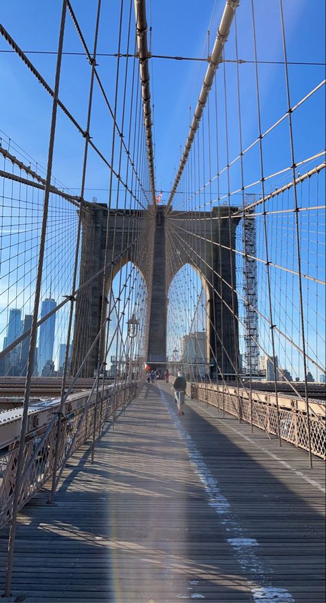 City skyline, NYC, Inspiration, photography, Brooklyn Bridge Travel Usa Aesthetic, Brooklyn New York Aesthetic, Brooklyn Bridge Aesthetic, Brooklyn Wallpaper, Brooklyn Bridge Wallpaper, Brooklyn Aesthetic, Nyc Bridge, Nyc Brooklyn Bridge, New York Bridge