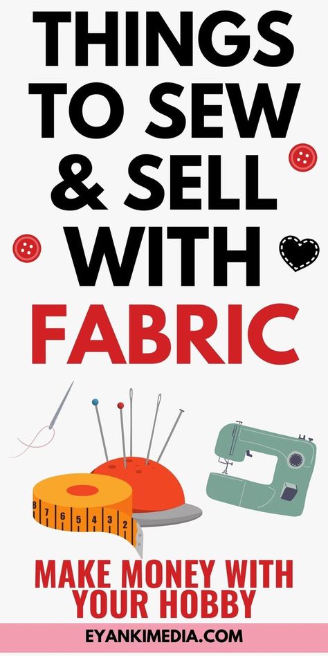 Simple Items To Make And Sell, Easy Craft Sale Projects, Best Selling Quilted Items, Small Diy Projects To Sell, Crafts To Make With Fabric, How To Sell At Craft Fairs, Sewing Ideas For Selling, Profitable Sewing Projects, Things You Can Sew And Sell