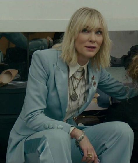 Jeanne Toussaint, Oceans Eight, Disco Jumpsuit, Estilo Tomboy, Oceans 8, Lesbian Fashion, Looks Street Style, Foto Vintage, Cate Blanchett