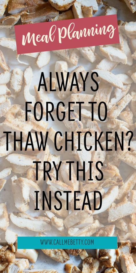 How To Thaw Chicken Quickly, How To Cook Frozen Chicken, Meals With Frozen Chicken, Frozen Chicken Tenderloin Recipes, Cooking Chicken From Frozen, Chicken Recipes To Freeze, Easy Frozen Chicken Recipes, Frozen Chicken In Crockpot, Frozen Chicken Breast Recipes