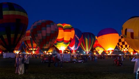 Albuquerque International Balloon Fiesta 2021 in New Mexico - Dates Mexico, Balloon Fiesta Albuquerque, Albuquerque Balloon Fiesta, Balloon Glow, Balloon Race, Air Balloon Festival, Hot Air Balloon Festival, Balloon Festival, Hot Air Balloon Rides