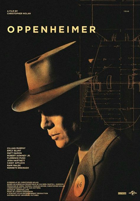 OPPENHEIMER (2023) poster design by Second Screening Christopher Nolan Poster, 2023 Poster Design, Oppenheimer Poster, Oppenheimer 2023, 2023 Poster, Poster Idea, Poster Wallpaper, Graphic Poster Art, Film Poster