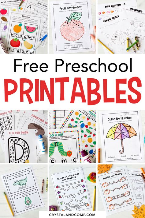 Printable Learning Activities Preschool, Preschool Activities Homeschool, Printable Preschool Worksheets Alphabet, Learning The Alphabet Preschool, Preschool Reading Worksheets, Preschool Evaluation Free Printable, Homeschool Preschool Curriculum Lesson Plans Free Printables, Site Words For Preschool, Free Printable For Preschoolers