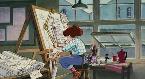 Porco Rosso Wallpapers - Imgur Kiki’s Delivery Service, Film Anime, Ghibli Artwork, Studio Ghibli Movies, Anime Pixel Art, Studio Ghibli Art, 5 Anime, Ghibli Movies, Ghibli Art