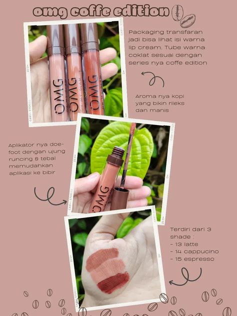 Omg Lip Cream, Lip Cream Omg, Omg Lip Cream Ombre, Ombre Lips Produk Omg, Ucapan Sweet 17 Birthday, Bentuk Alis, Korean Makeup Look, Beautiful Skin Care, Lip Beauty