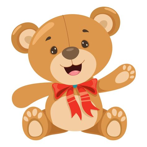 Little Funny Teddy Bear Cartoon Patchwork, Funny Teddy Bear, Classroom 2023, Teady Bear, Teddy Bear Cartoon, Cartoon Download, Teddy Bear Clipart, Bear Vector, Bear Clipart